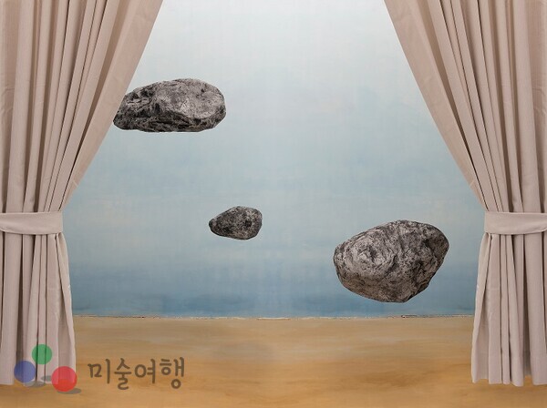 사진=유현미,자기복제(돌구름5),194×260cm(194x130cm 2p연결),캔버스에유화,잉크젯프린트,2023