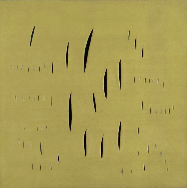 루치오 폰타나 작품. 사진출처=솔올미술관 *재판매 및 DB 금지