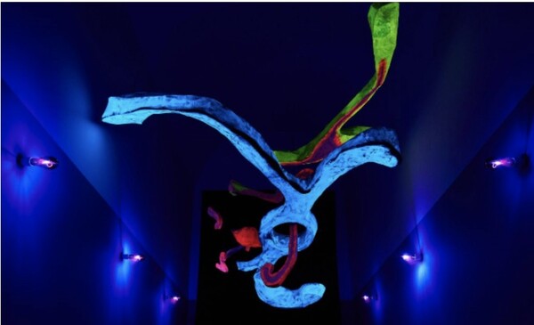 루치오 폰타나 작품. 사진출처=솔올미술관 *재판매 및 DB 금지