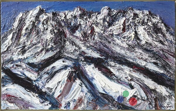  울산바위 50M oiloncanvas 2025